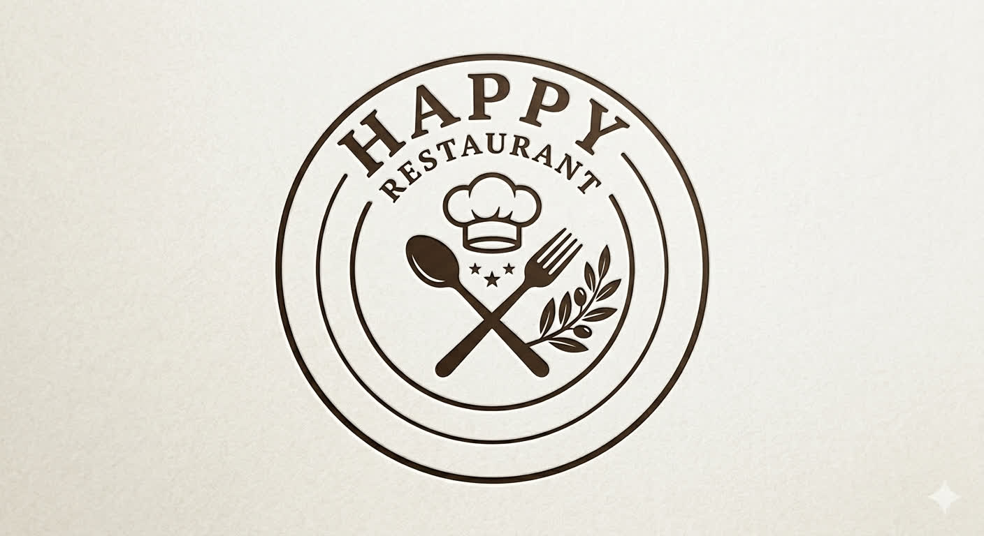 Happy restaurant