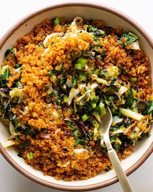 Crispy Quinoa Salad