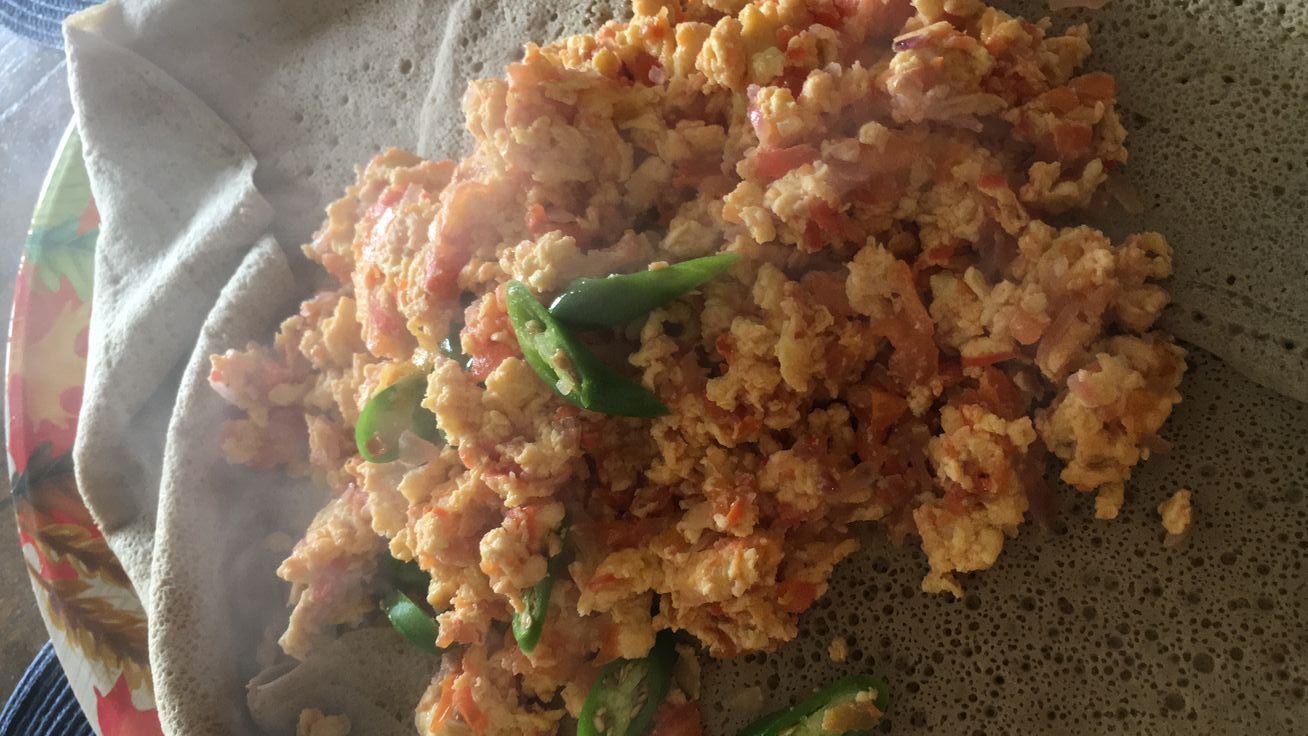 Scrambled egg