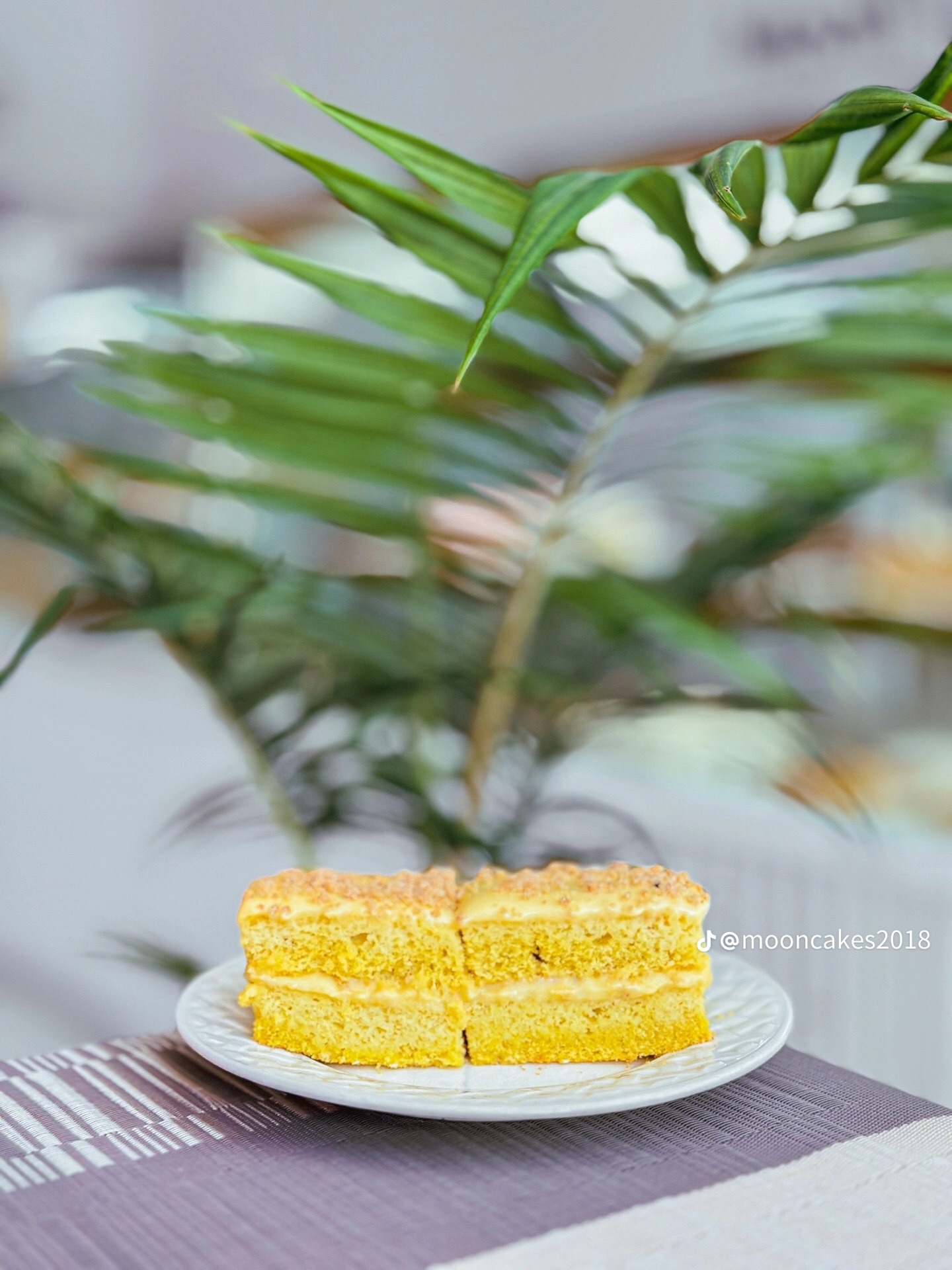 Custard cake