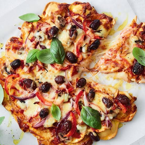 RAVIOLI STYLE PIZZA