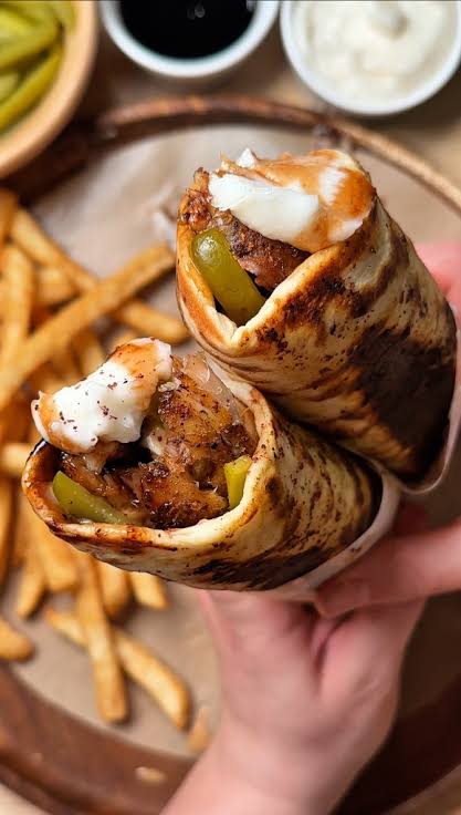 CHICKEN SHAWARMA