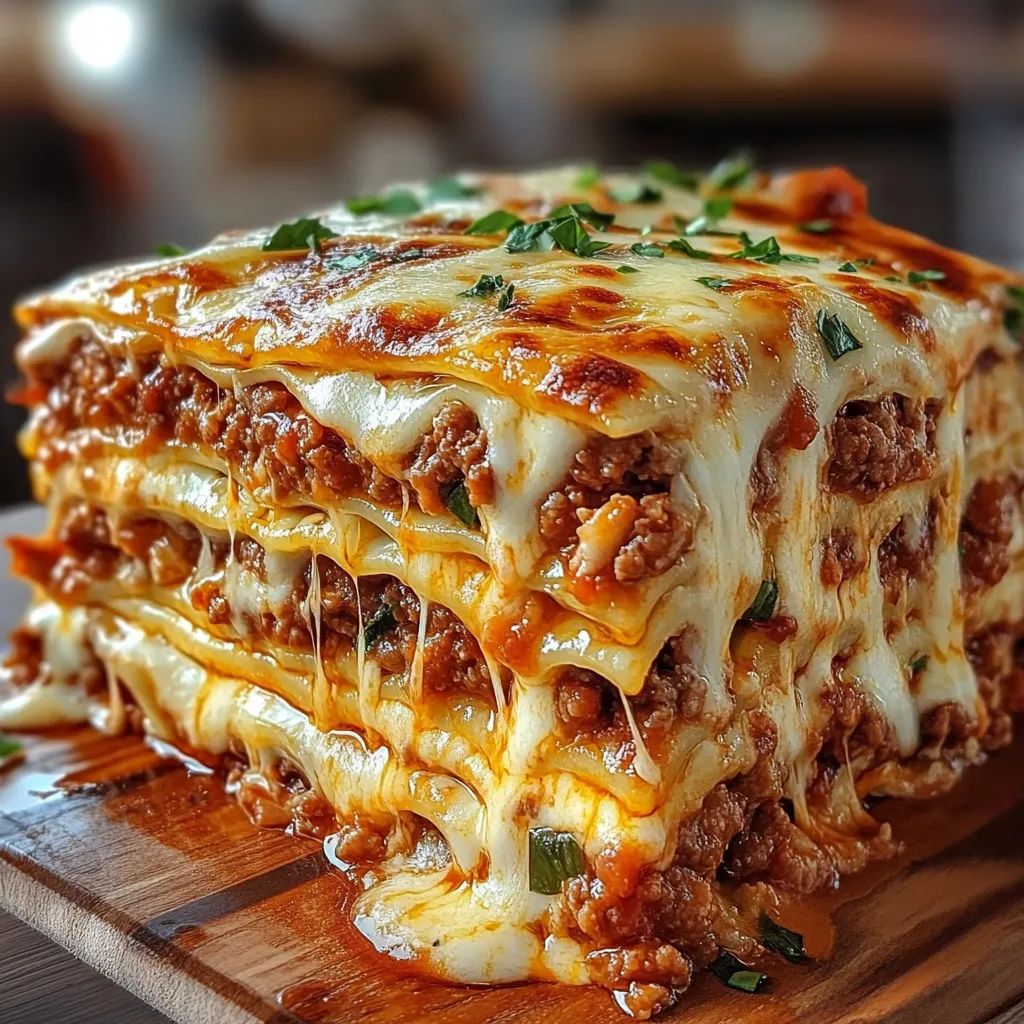 Beef Lasagna