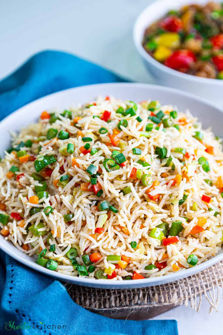 RICE WITH VEGITABLE