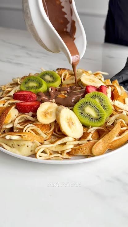 Spaghetti Crepes