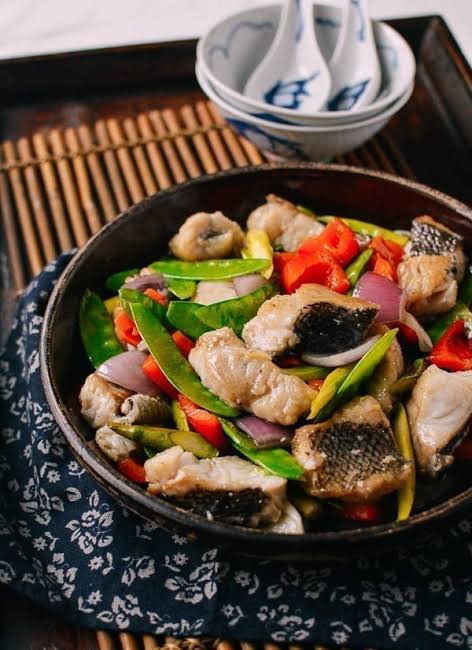 Stir Fried Fish